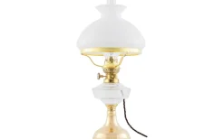 Karlskrona Lampfabrik Vestaskärm 190 - Vitt överfångsglas* Fotogenskärmar