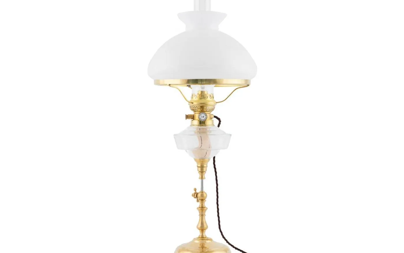 Vestaskärm 235 - Vitt överfångsglas