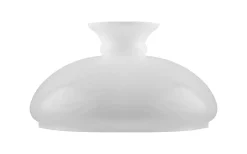 Karlskrona Lampfabrik Vestaskärm 340 - Vitt överfångsglas* Fotogenskärmar