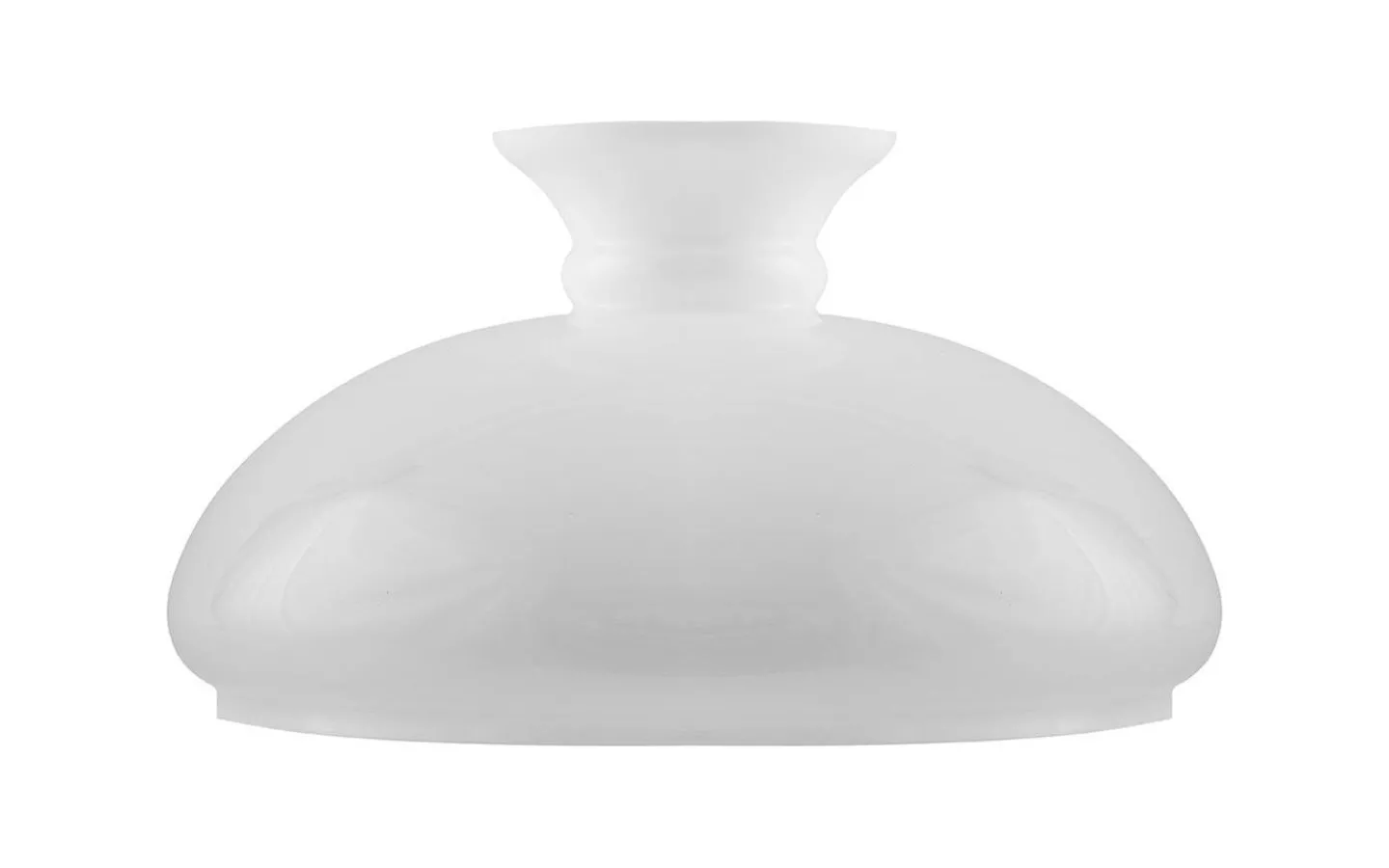 Karlskrona Lampfabrik Vestaskärm 340 - Vitt överfångsglas* Fotogenskärmar