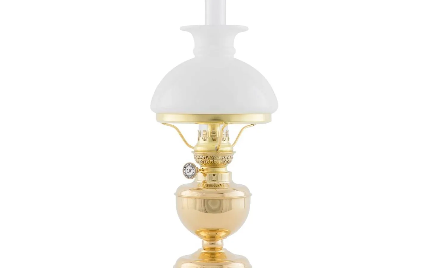 Fotogenskärmar<Karlskrona Lampfabrik Vestaskärm 155 - Vitt överfångsglas