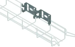 Väggfäste/Dosplåt Mini, Elförzinkad