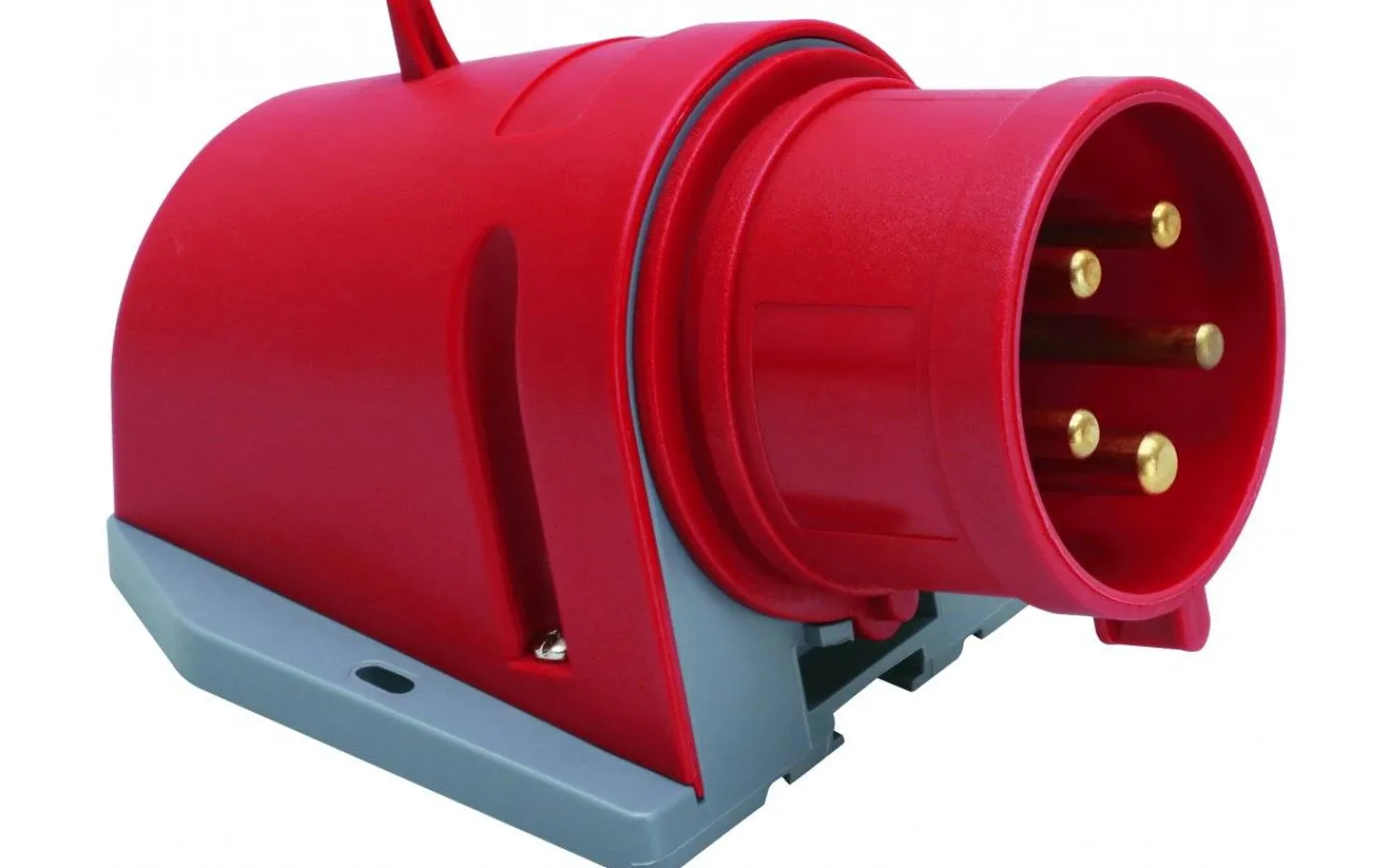 Cee,Skarvkabel,Central,Dimmrar<Malmbergs Väggintag med fasväxlare, 32A, 3P+N+J, 400V, 6h, IP44