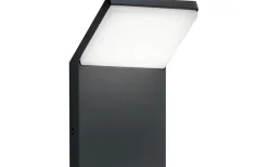 Vägglampor Utomhus|Led Strålkastare<Trio Lighting Vägglampa LED Pearl i antracit IP54