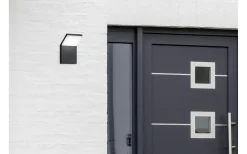 Vägglampor Utomhus|Led Strålkastare<Trio Lighting Vägglampa LED Pearl i antracit IP54