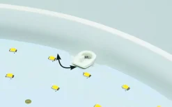 Vägg/takarmatur Palma LED, 11W, IP44