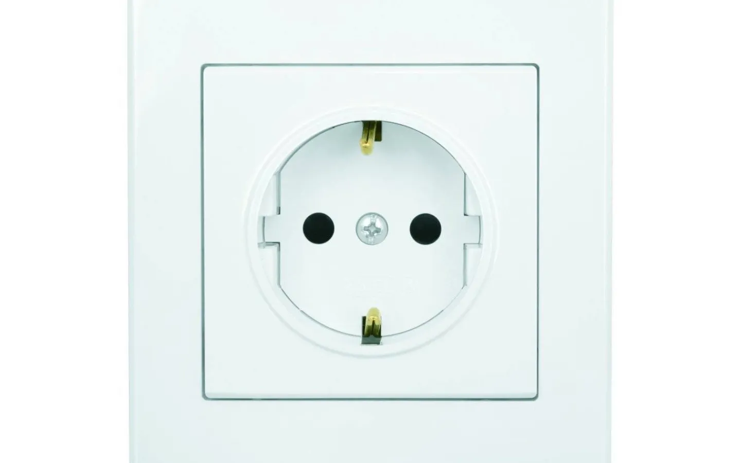 Strömbrytare & Vägguttag<Malmbergs Vägguttag Optima, 1-vägs med jord