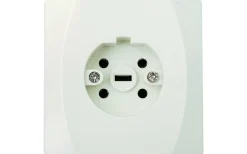 Strömställare/Vägguttag<Malmbergs Vägguttag Perilex, Nova, 1-vägs, infällt