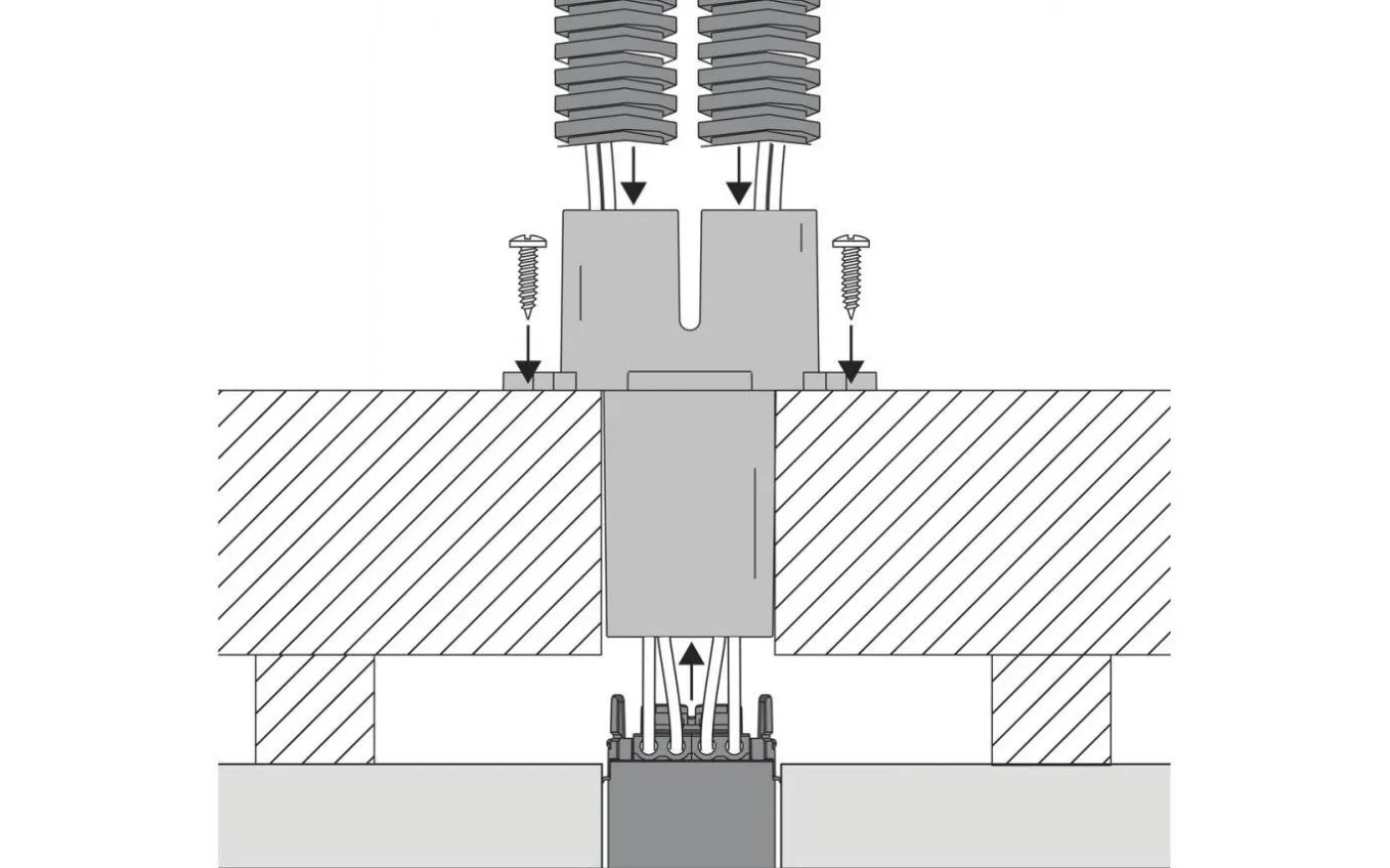 2-vägs Muff 16mm 10-Pack