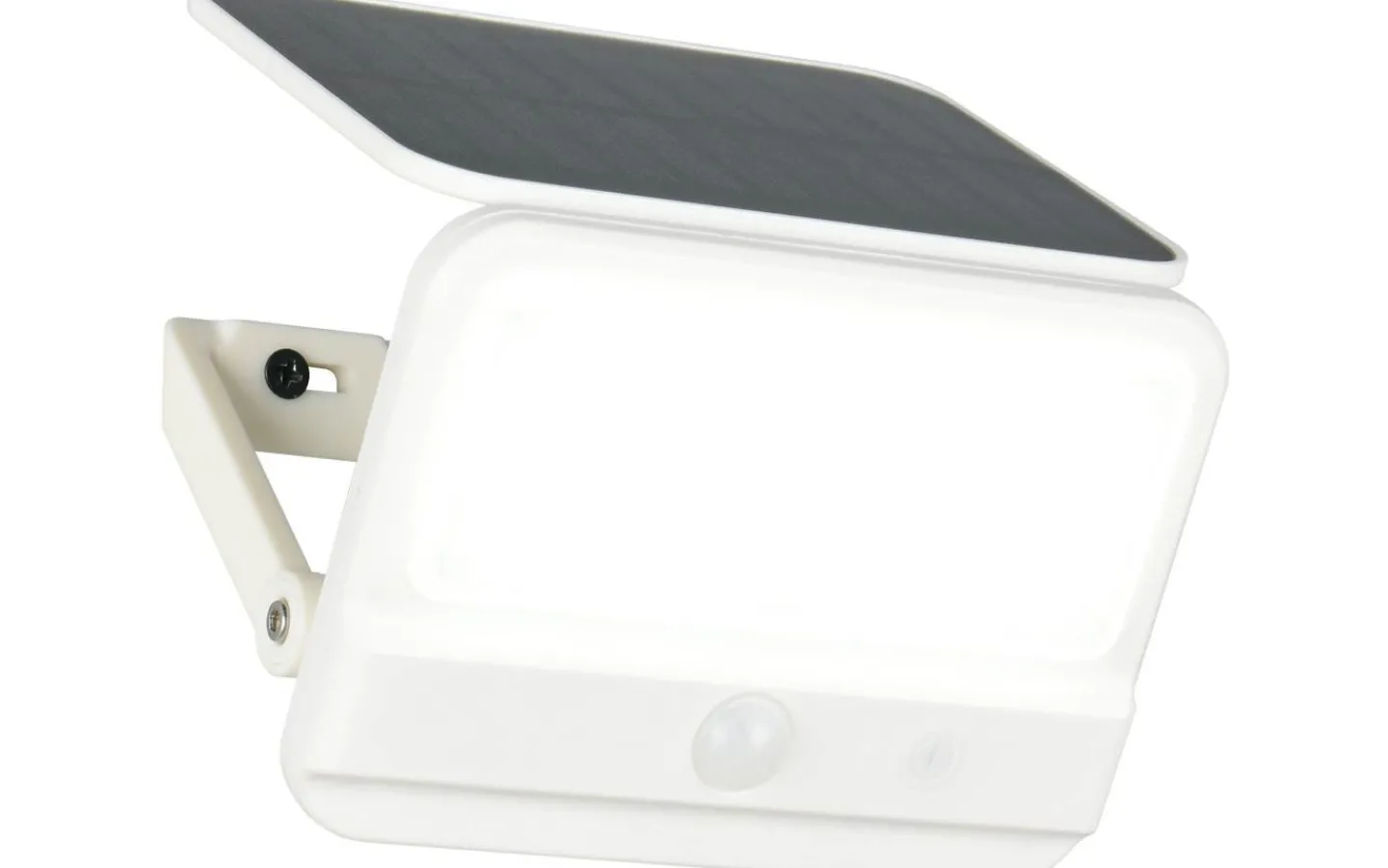 Reality Viamao hybrid solcellsdriven Vägglampa LED vit uppladdningsbar rörelse- och skymningssensor 4000K IP44* Solcellslampor Vägg|Visa Alla Solcellslampor