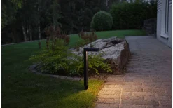 Vicini Solcellslampa 38cm Svart