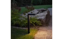 Vicini Solcellslampa 38cm Svart