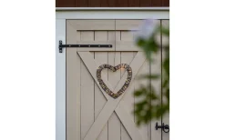 Star Trading Vicke Heart Utomhusdekoration 40cm Brun* Batteri Julpynt Utomhus|Batteri Julpynt Inomhus