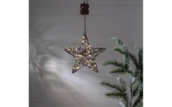 Batteri Julpynt Utomhus|Batteri Julpynt Inomhus<Star Trading Vicke Star Utomhusdekoration 30cm Brun