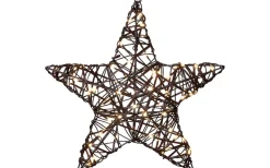 Star Trading Vicke Star Utomhusdekoration 40cm Brun* Julpynt Utomhus|Julpynt Inomhus