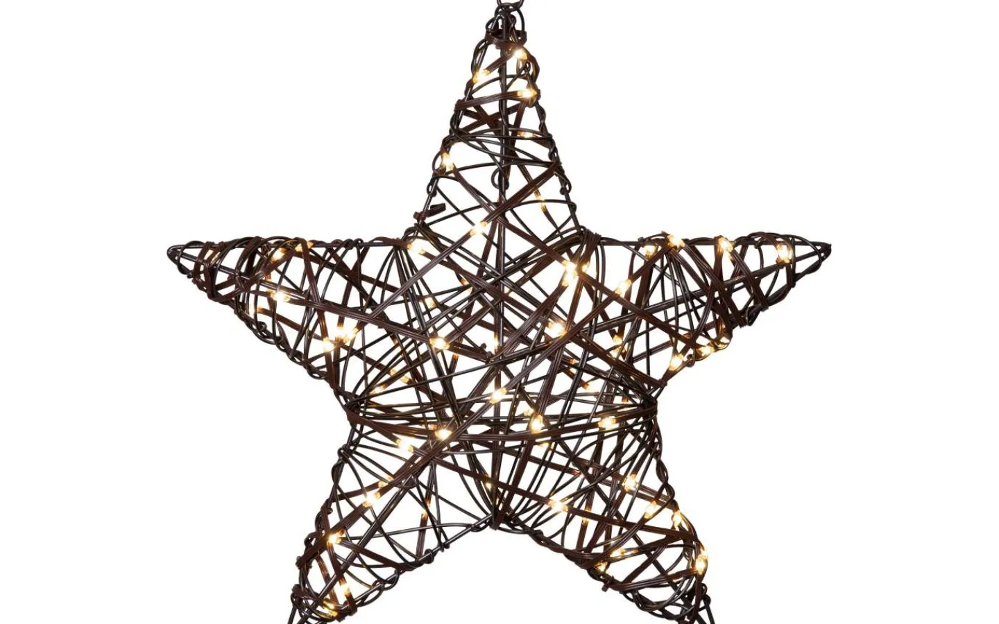 Star Trading Vicke Star Utomhusdekoration 40cm Brun* Julpynt Utomhus|Julpynt Inomhus