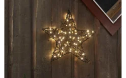 Star Trading Vicke Star Utomhusdekoration 40cm Brun* Julpynt Utomhus|Julpynt Inomhus