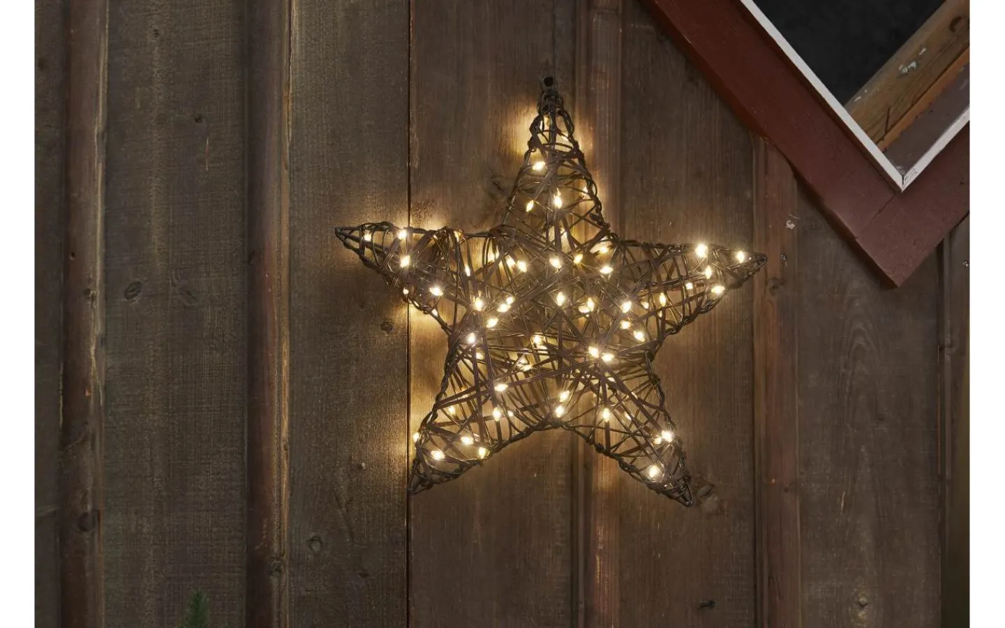 Star Trading Vicke Star Utomhusdekoration 40cm Brun* Julpynt Utomhus|Julpynt Inomhus