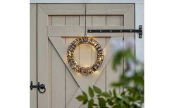 Star Trading Vicke Wreath Utomhusdekoration Ø40cm Brun* Julpynt Utomhus|Julpynt Inomhus