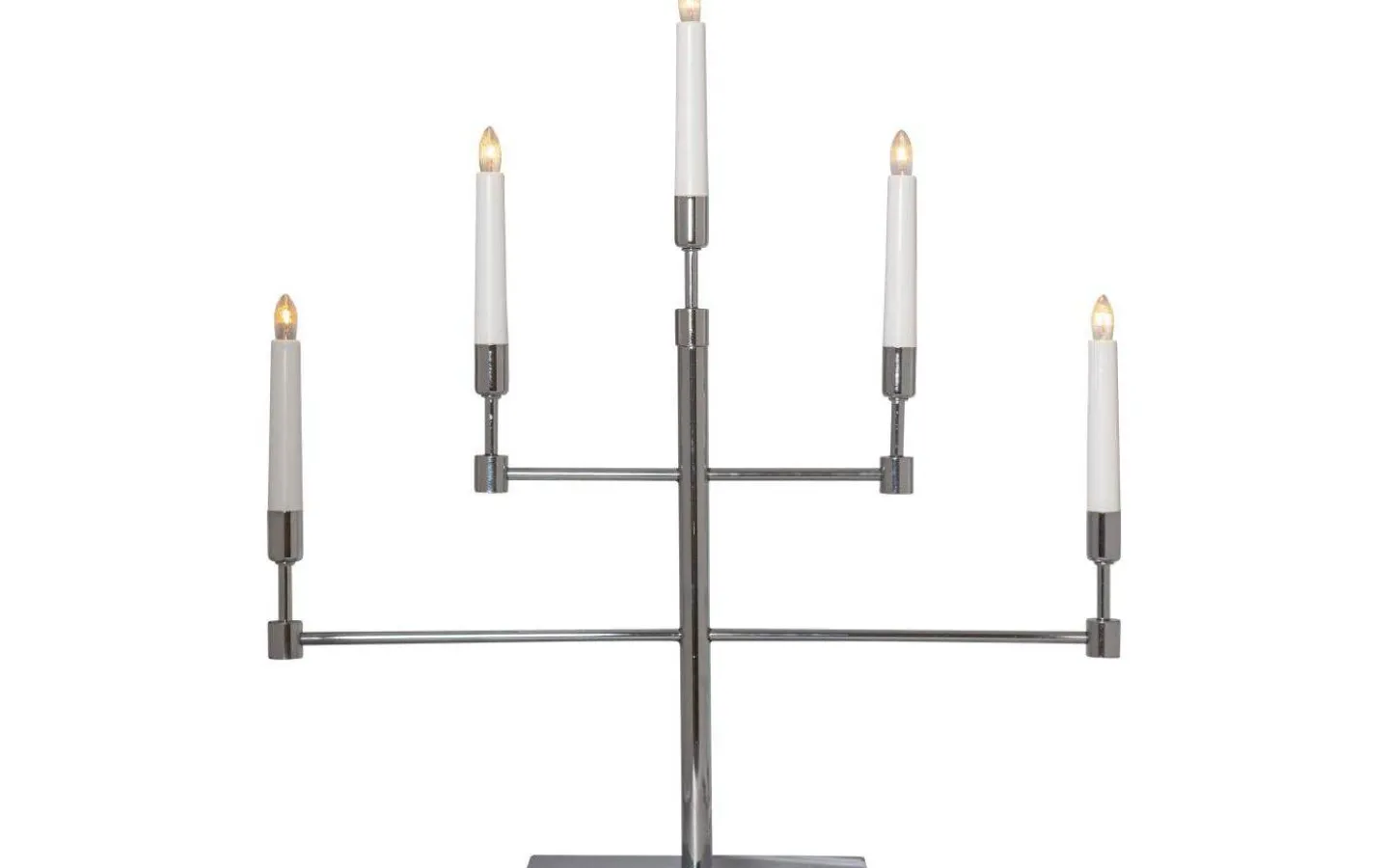 Star Trading Vide Adventsljusstake 53cm Krom* Visa Alla Adventsljusstakar|Adventsljusstakar 31-60 Cm