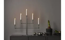 Star Trading Vide Adventsljusstake 53cm Krom* Visa Alla Adventsljusstakar|Adventsljusstakar 31-60 Cm