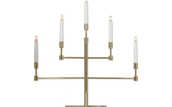 Vide Adventsljusstake 53cm Mässing