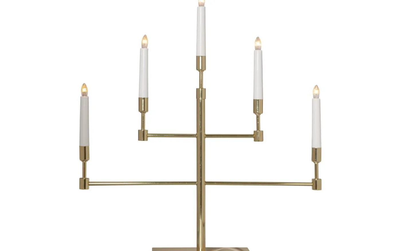 Vide Adventsljusstake 53cm Mässing