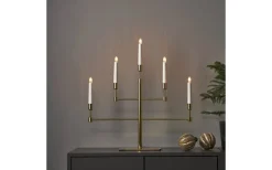 Vide Adventsljusstake 53cm Mässing