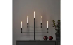 Visa Alla Adventsljusstakar|Adventsljusstakar 31-60 Cm<Star Trading Vide Adventsljusstake 53cm Svart