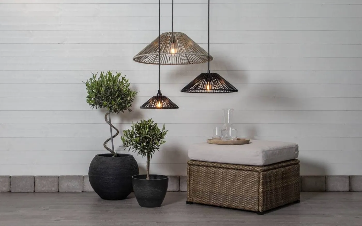 Vide Lampskärm 58cm Beige