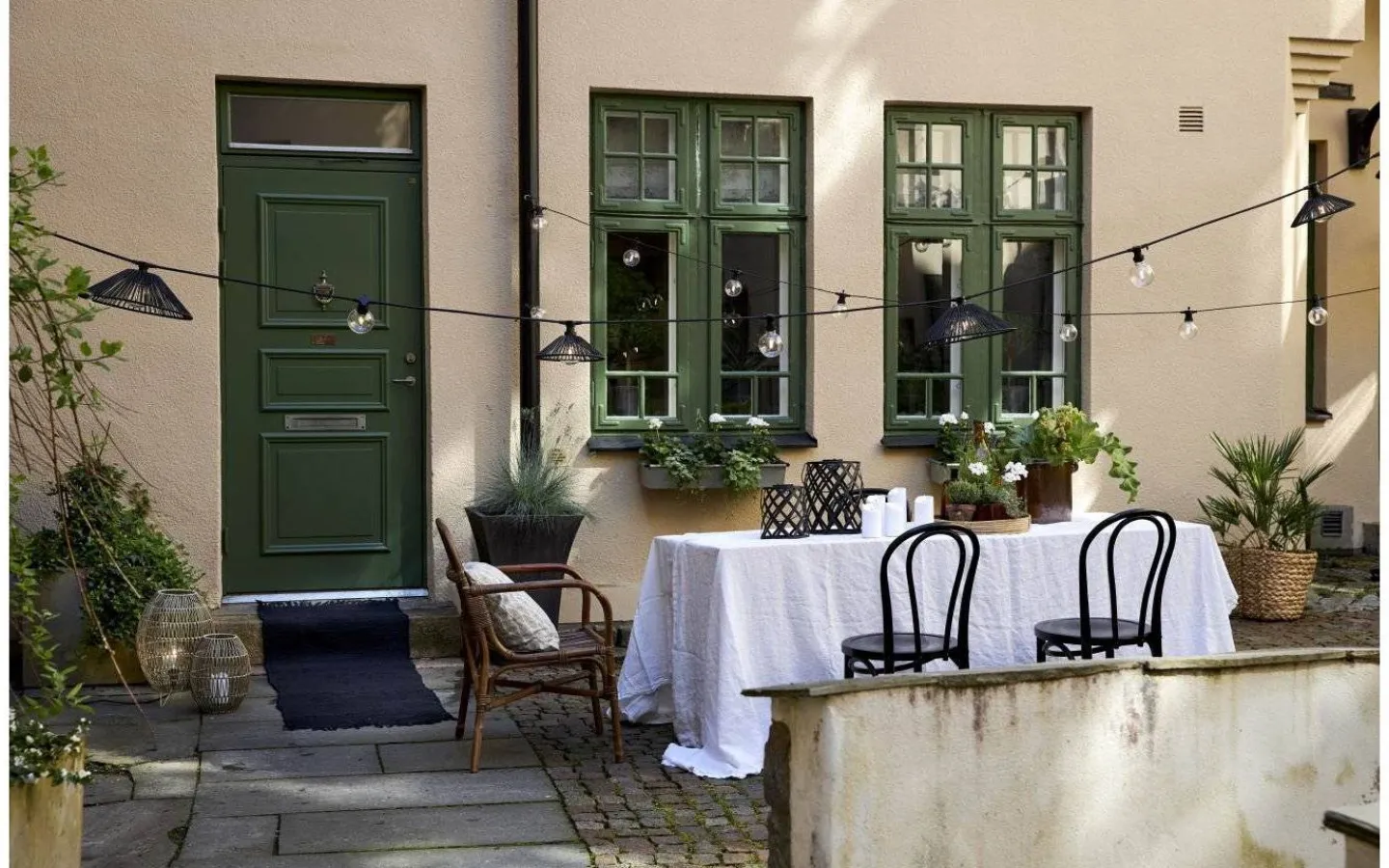 Taklampor Utomhus<Star Trading Vide Lampskärm 58cm Svart