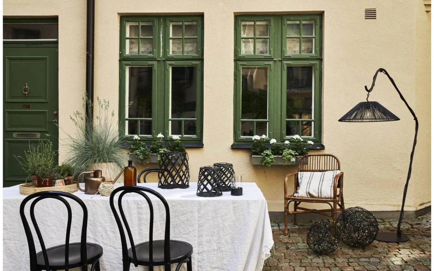 Taklampor Utomhus<Star Trading Vide Lampskärm 58cm Svart