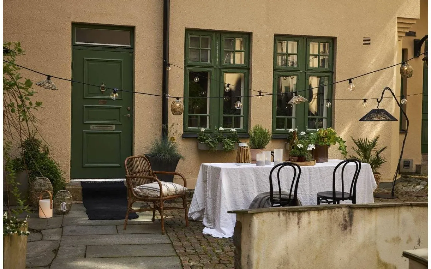 Taklampor Utomhus<Star Trading Vide Lampskärm 58cm Svart