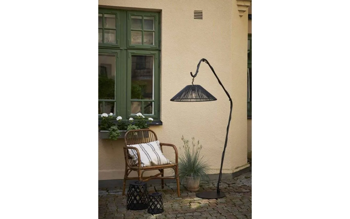 Taklampor Utomhus<Star Trading Vide Lampskärm 58cm Svart