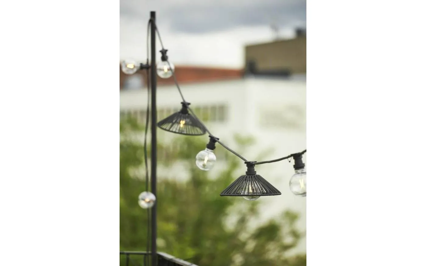 Vide Lampskärm 38cm Svart