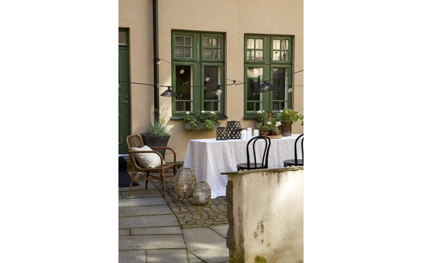 Vide Lampskärm 38cm Svart