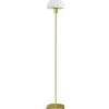 Golvlampor<Herstal Vienda Golvlampa 125cm Mässing/Opal Glas