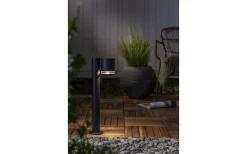 Vienna Solcellsdriven Pollare 50cm Svart