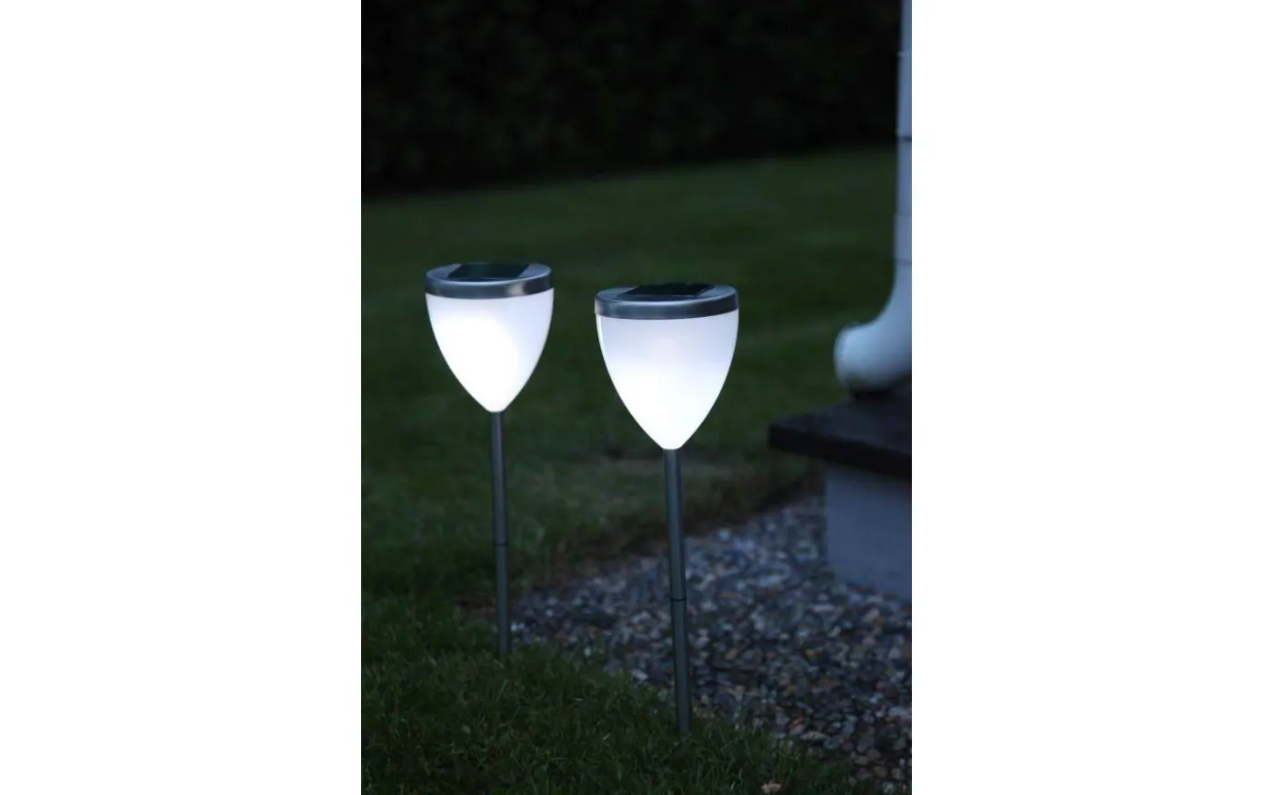 Vigo Solcellslampa 2-Pack 34cm LED