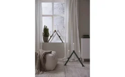 Vika Batteridriven Adventsljusstake 64cm LED Vit