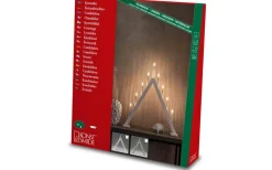 Viktoria Adventsljusstake 9L Grå 64cm