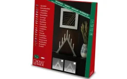 Visa Alla Adventsljusstakar|Adventsljusstakar 31-60 Cm<Konstsmide Viktoria Adventsljusstake 7L Vit 50cm