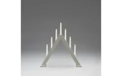 Viktoria Adventsljusstake 7L Grå 50cm