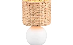Vina Bordslampa 29cm E27 matt vit/beige