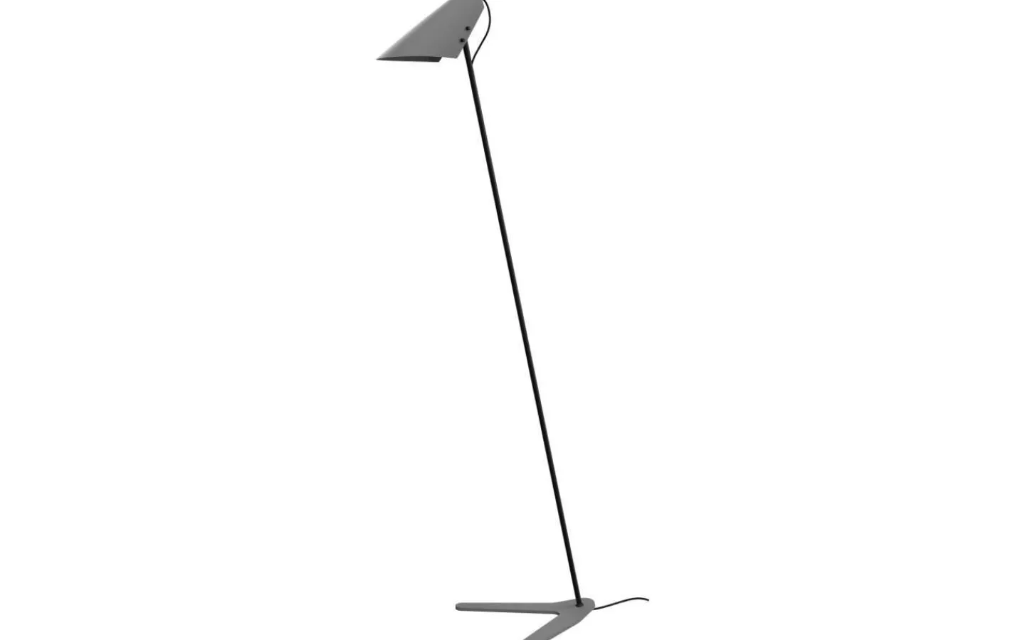 Belid Vincent Golvlampa 146cm Betongstruktur/Svartstruktur* Golvläslampor