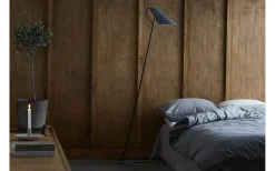 Belid Vincent Golvlampa 146cm Betongstruktur/Svartstruktur* Golvläslampor