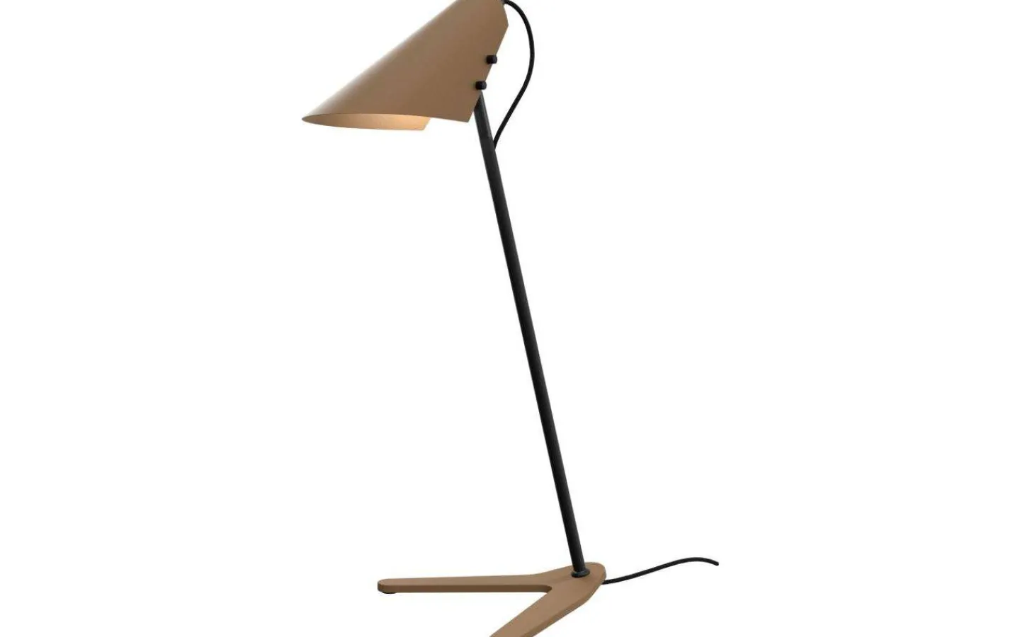 Belid Vincent Skrivbordslampa 60cm Sandstruktur/Svartstruktur* Skrivbordslampor