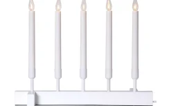 Star Trading Vind Adventsljusstake 32cm Vit* Visa Alla Adventsljusstakar|Adventsljusstakar 31-60 Cm