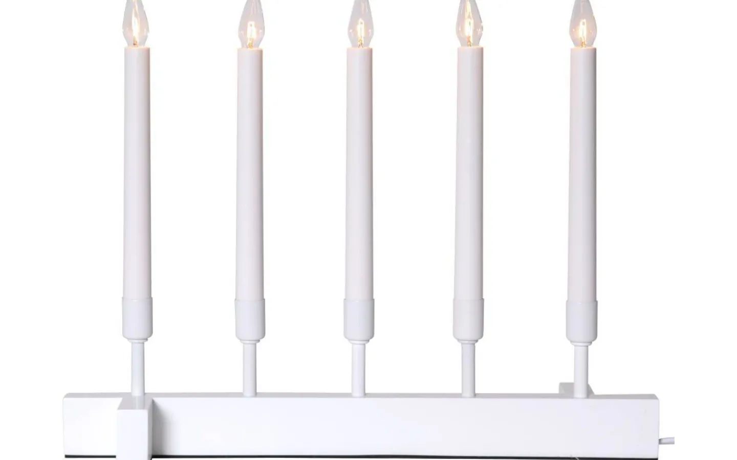 Star Trading Vind Adventsljusstake 32cm Vit* Visa Alla Adventsljusstakar|Adventsljusstakar 31-60 Cm