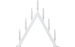 Star Trading Vind Adventsljusstake 63cm Vit* Visa Alla Adventsljusstakar|Adventsljusstakar 61-120 Cm